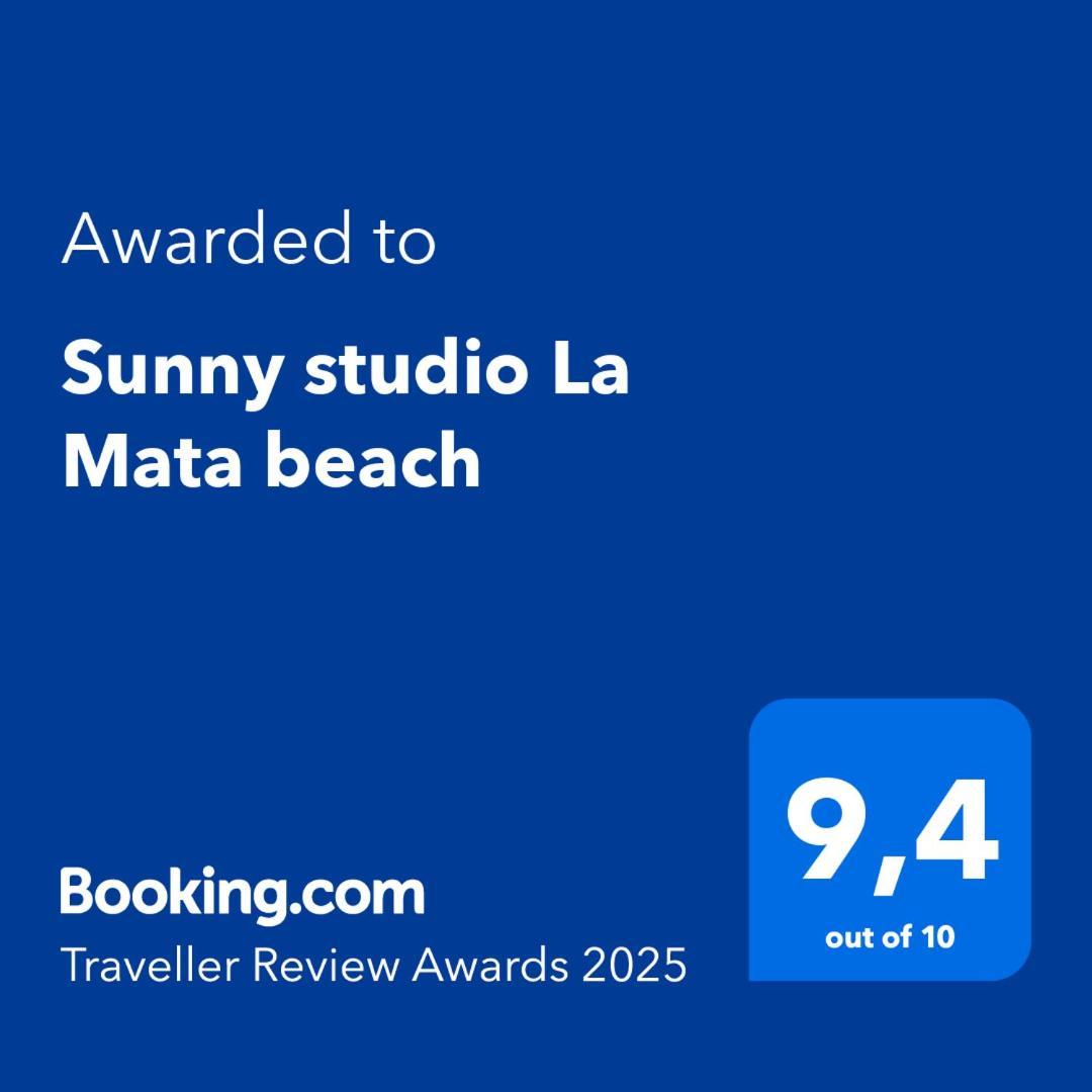 Sunny Studio La Mata Beach Torrevieja Bagian luar foto